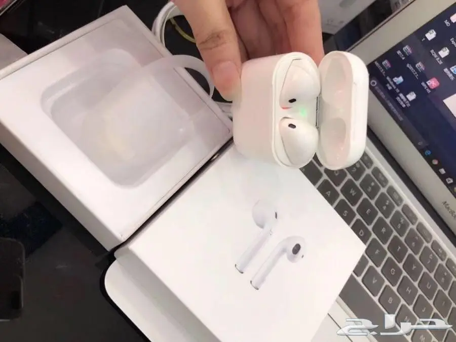 سماعات(Airpods)ايربودز اللاسلكي طبق الأصل.   (image 3)