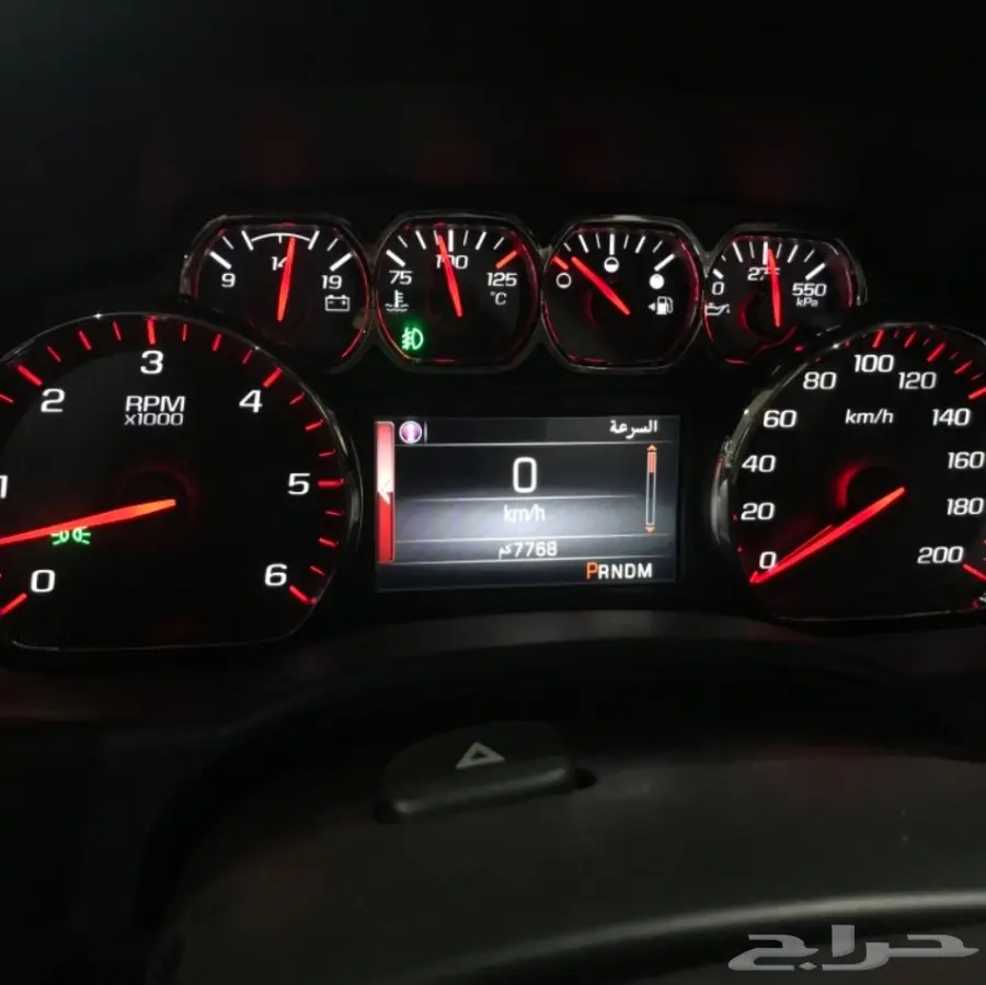 جمس سييرا2016 فل كامل سعودي احمر عداد 8000كلم (image 8)