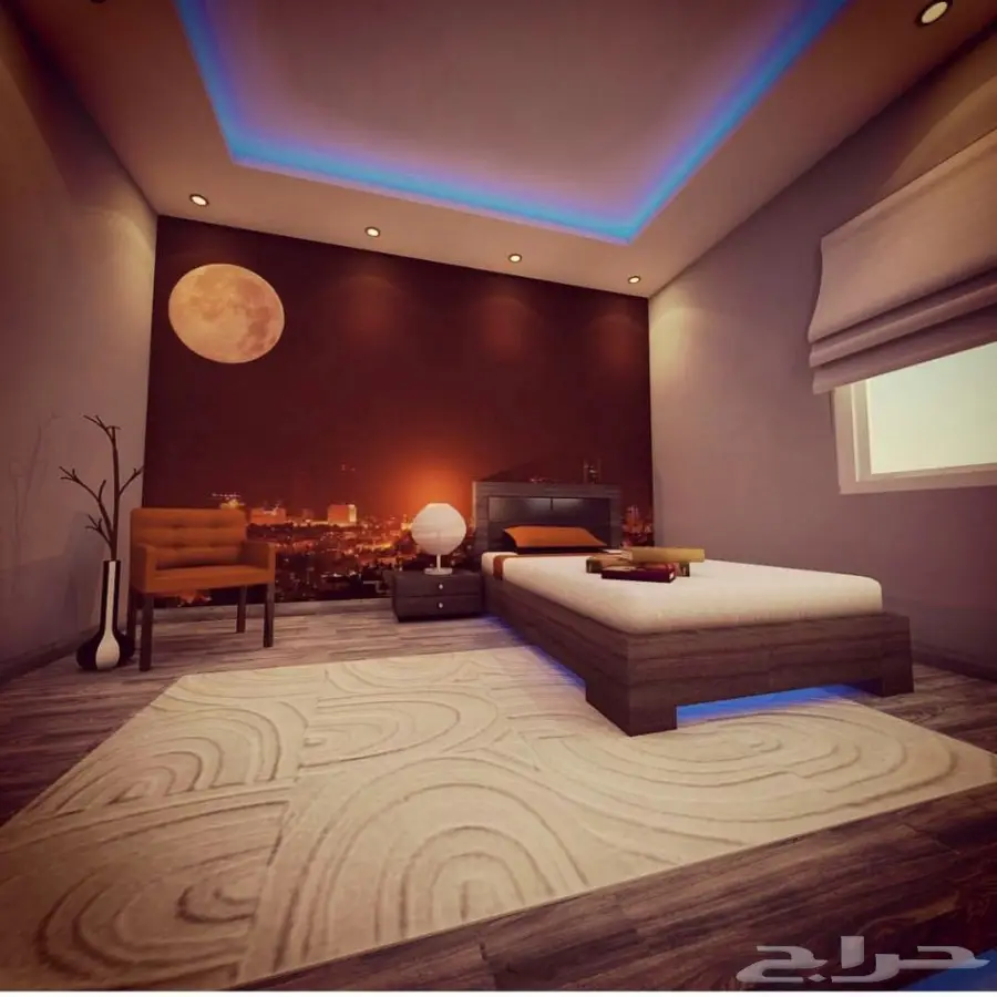 ديكورات الدهانات الترميم سقف مستعار  (image 13)