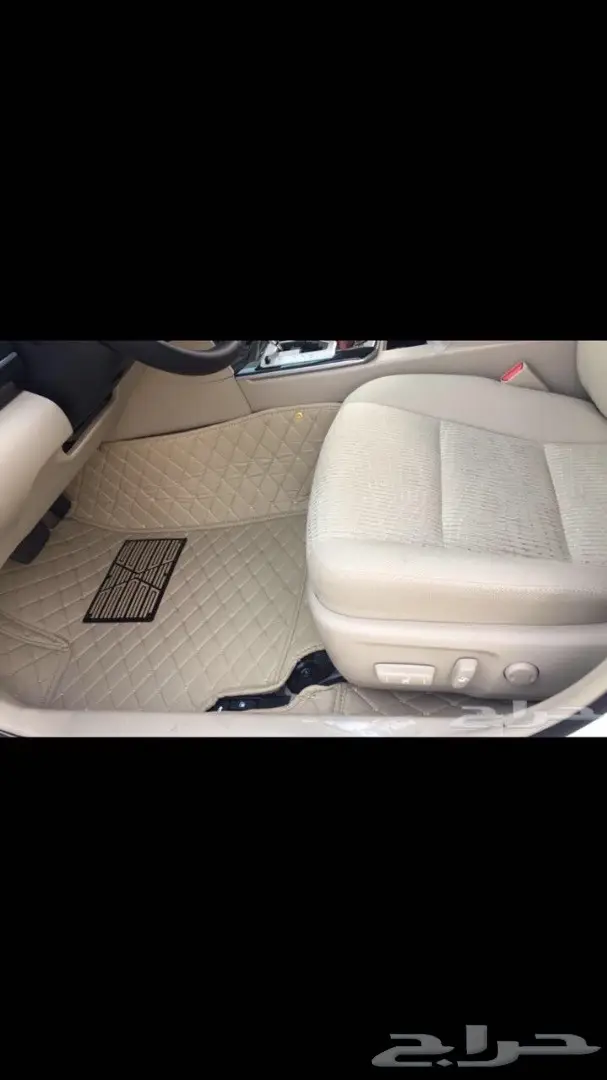فرشات أرضيات جلدفاخرضدالماءوالأتربة للسيارات  (image 2)