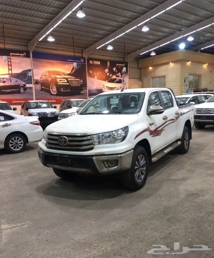 هايلكس 2017 دبل ديزل قير عادى أصفار سعودى