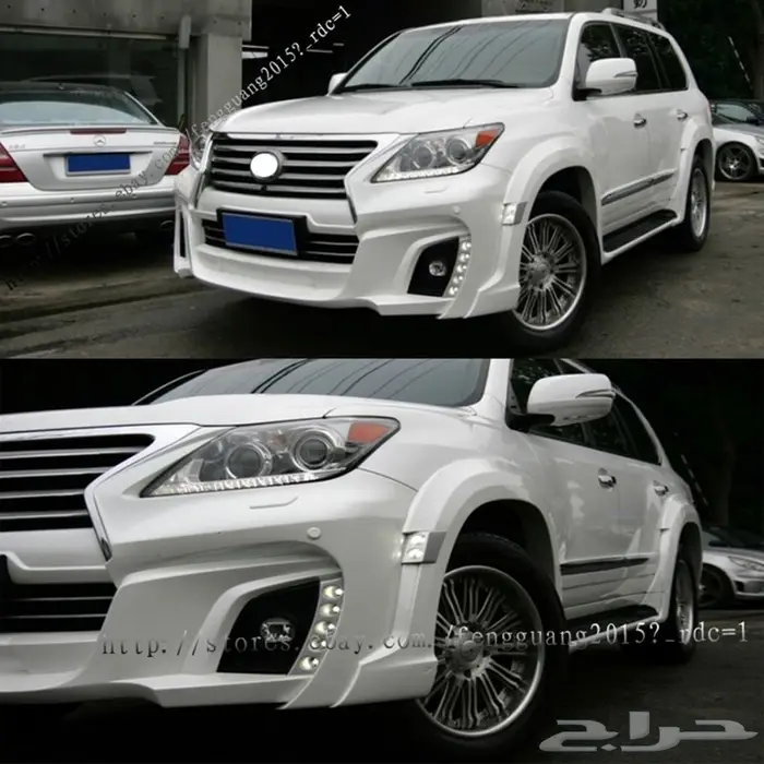 ترهيم جيب  لكزس LX 570 طقم والد بلاك بايسون  1
