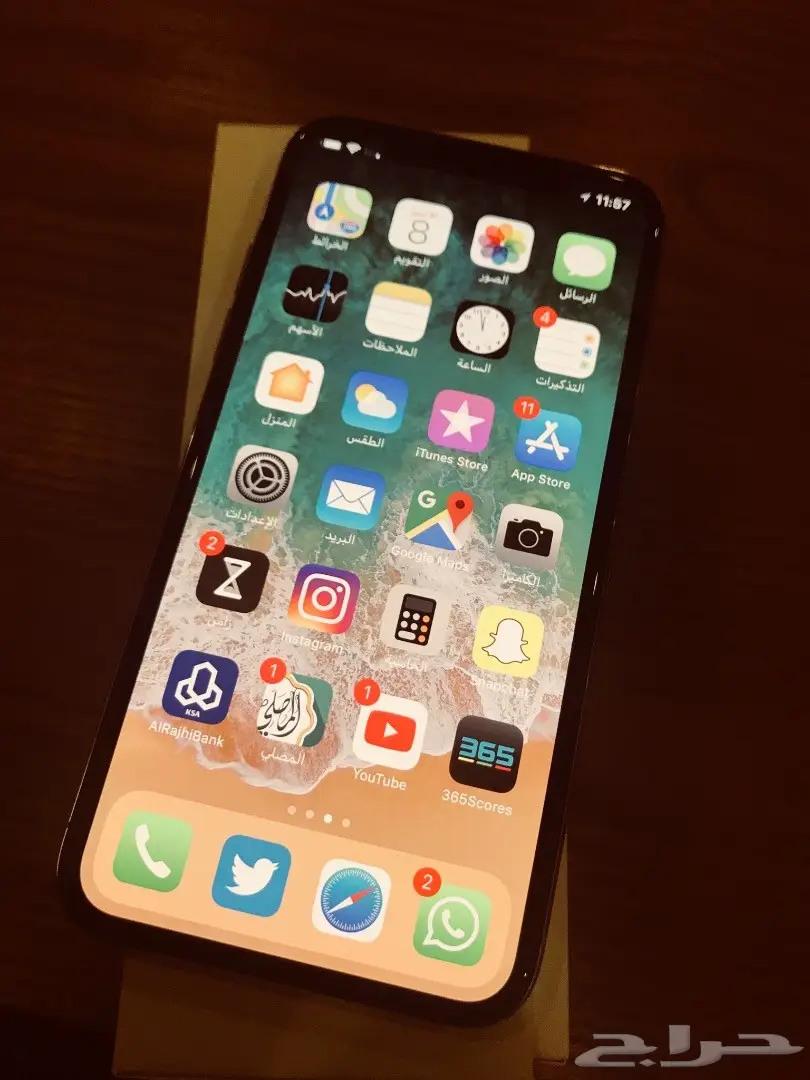ايفون x اخو الجديد استخدام اسبوع 265 قيقا (image 2)