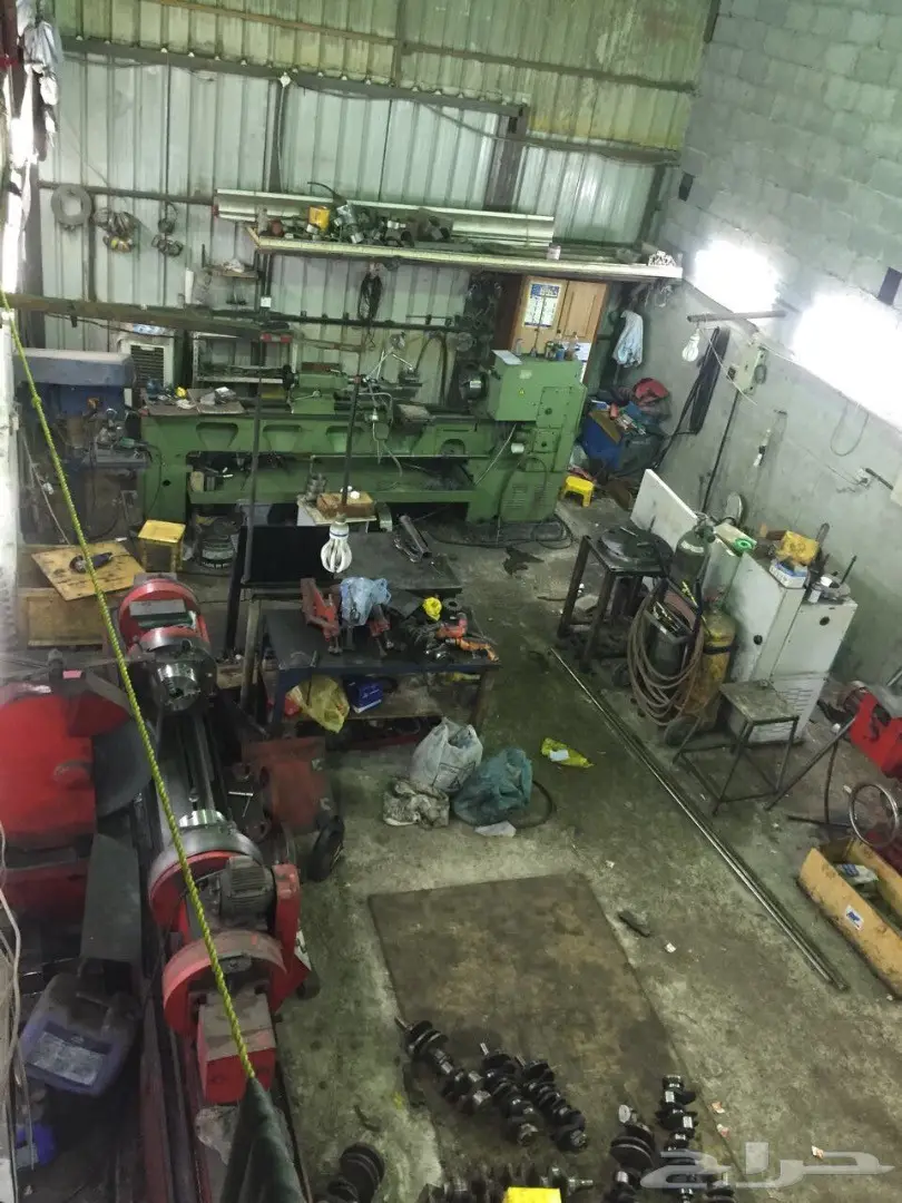 معدات وآلات خراطة متكاملة للبيع .. شبه جديدة