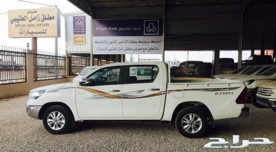 هايلوكس الساير 2017 عادي - مكيف خلفي وكاميرا