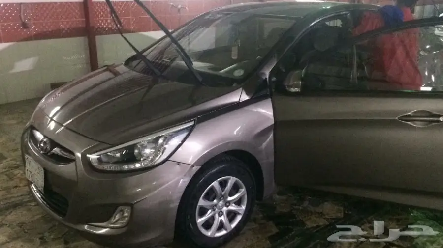 سياره اكسنت 2014 اوتوماتك زجاج كهرباء 