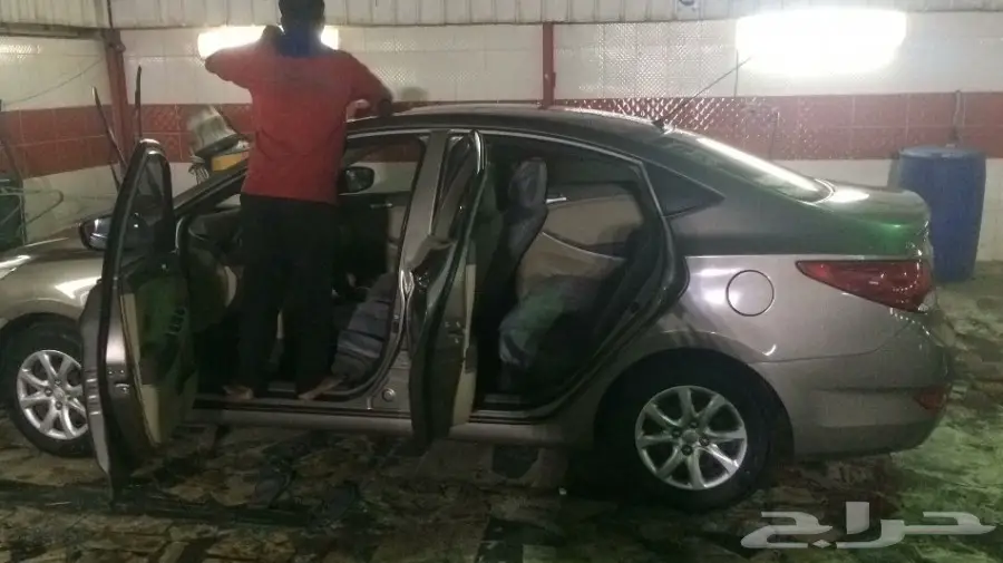 سياره اكسنت 2014 اوتوماتك زجاج كهرباء  (image 3)