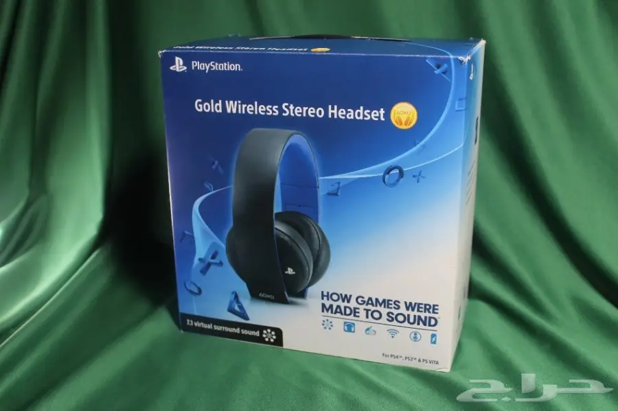 سماعات PS4 Gold جديده