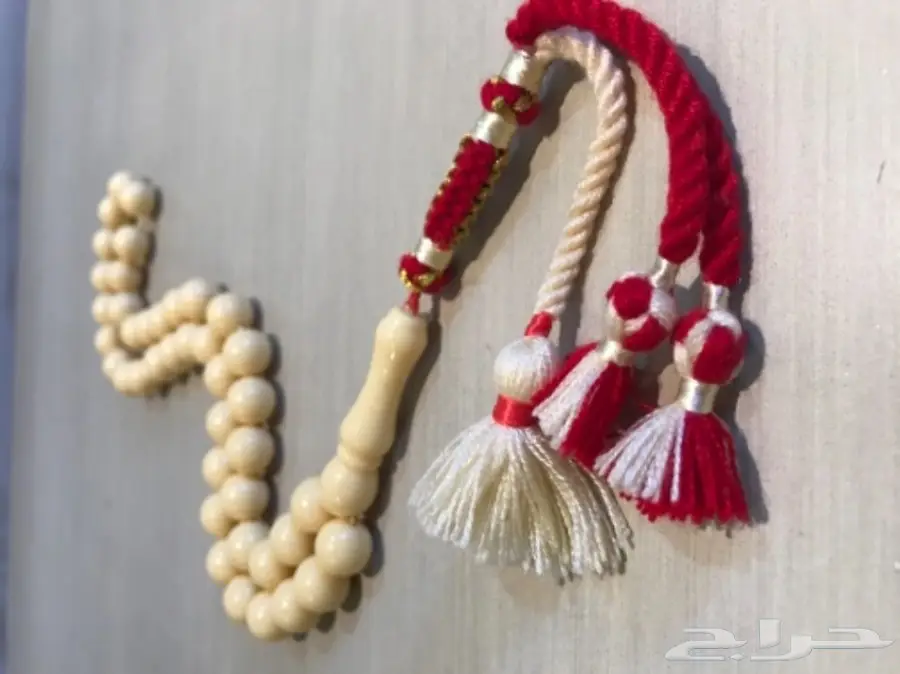 مزاد رقم 298 سبحة تراب كهرمان مميزه وراهيه (image 4)