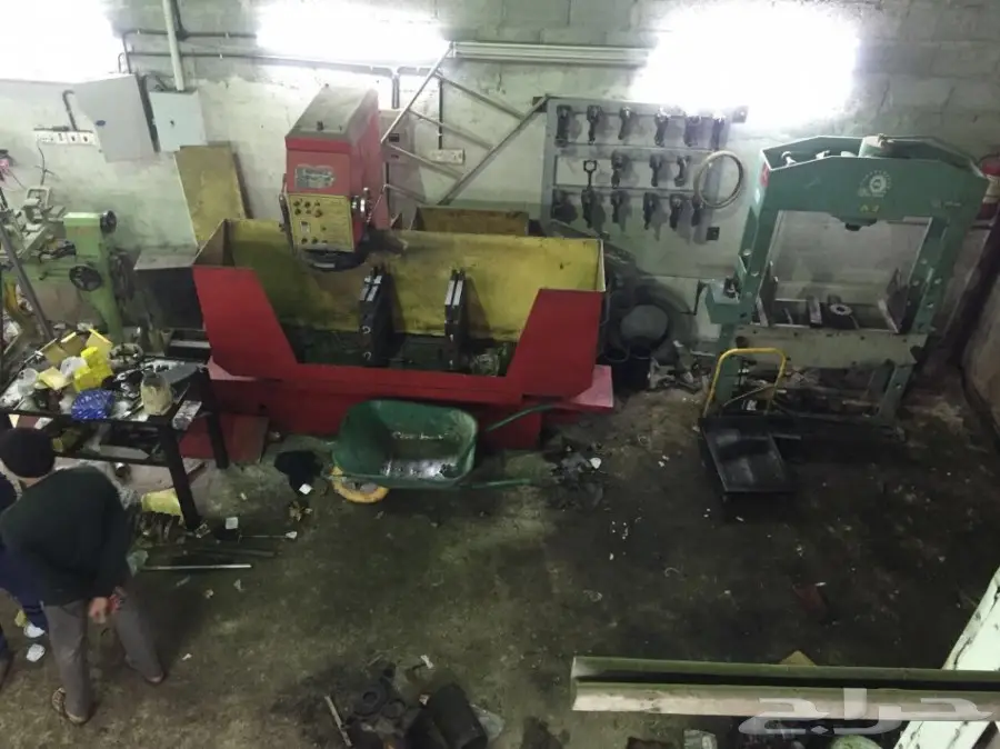 معدات وآلات خراطة متكاملة للبيع .. شبه جديدة (image 1)