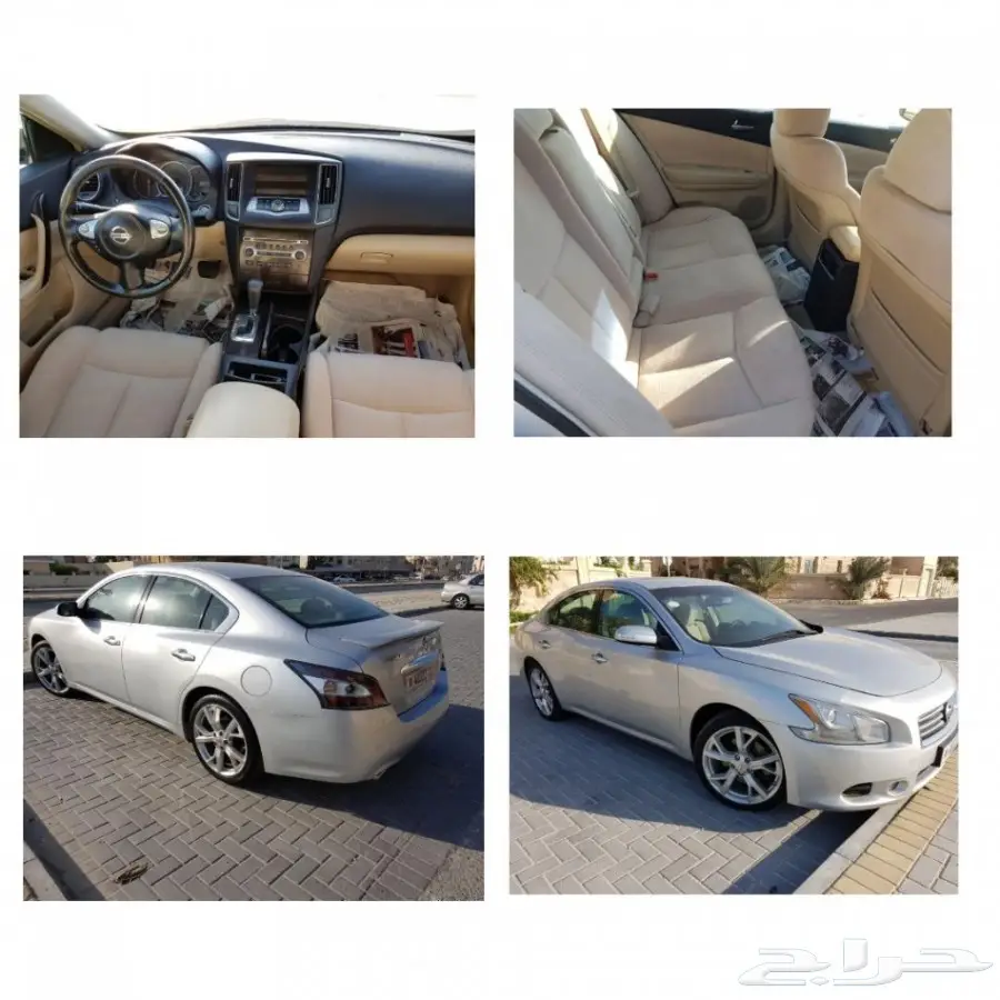للبيع نيسان ماكسيما رصاصي 2012 مد اوبشن وكالة