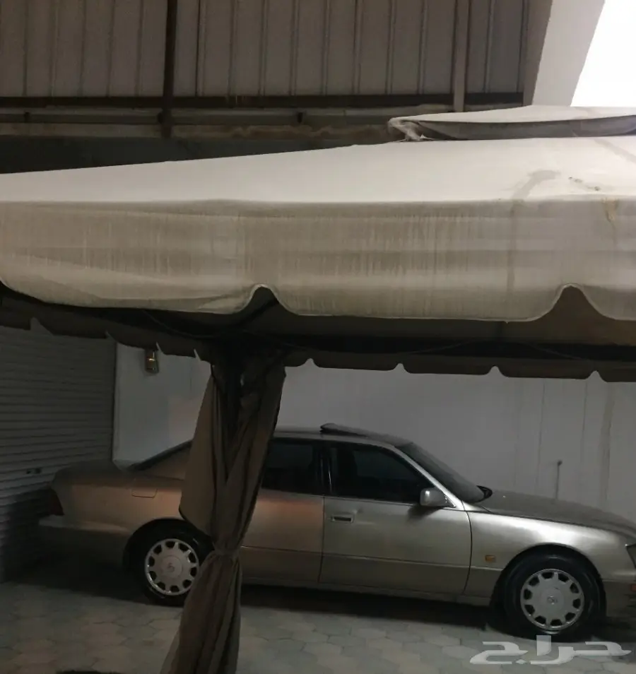 لكزس 400 ال اس سعودي موديل 95  ذهبي  (image 4)