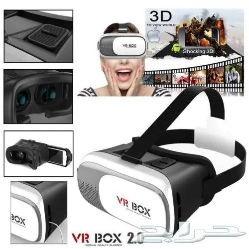  نظارات الواقع الافتراضي VR BOX الأصلية فرصه