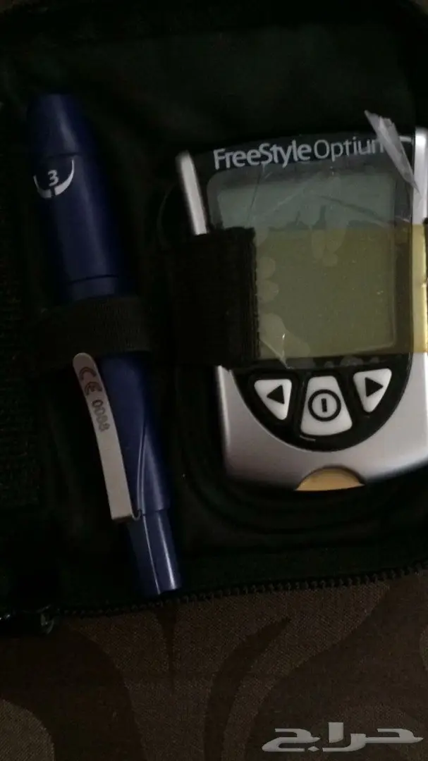 جهاز قياس السكر مع علبة 200 حبة ابر وخز (image 1)