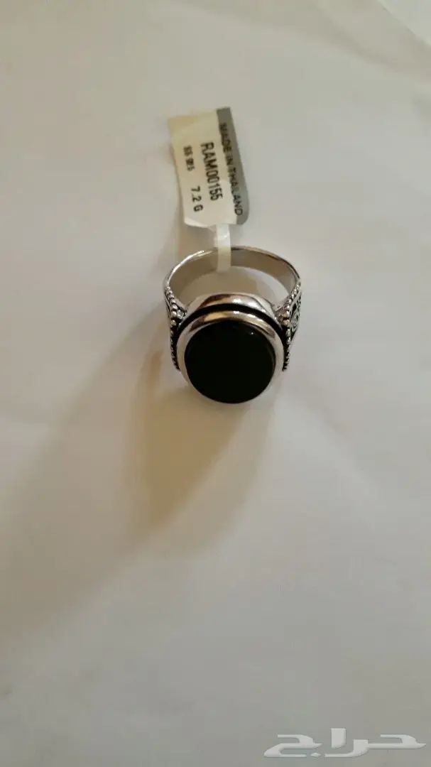 مزاد خاتم فضه ملكي لمدة 5ساعات (image 1)