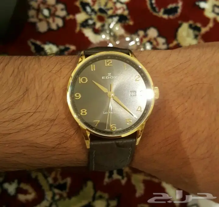 للبيع أو للبدل ساعة أصلية ايدوكس Edox (image 4)