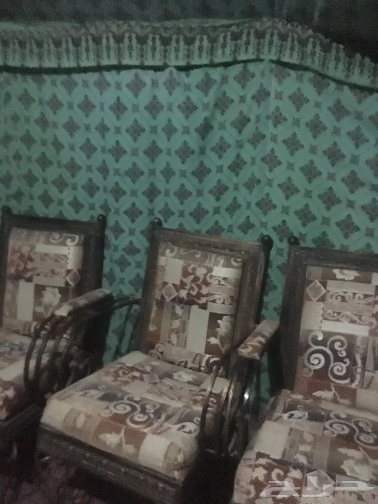 خيمه عامود غاطين الون ابيض وحالتها جيده  (image 2)