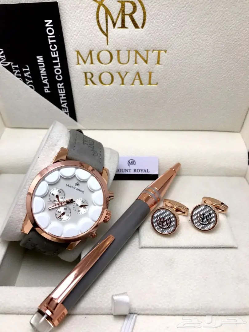  ساعات ماركه مونت رويال اطقم رجالي مكتمله (image 12)