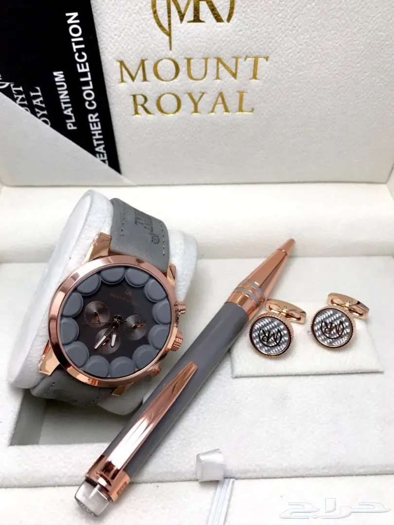  ساعات ماركه مونت رويال اطقم رجالي مكتمله (image 15)