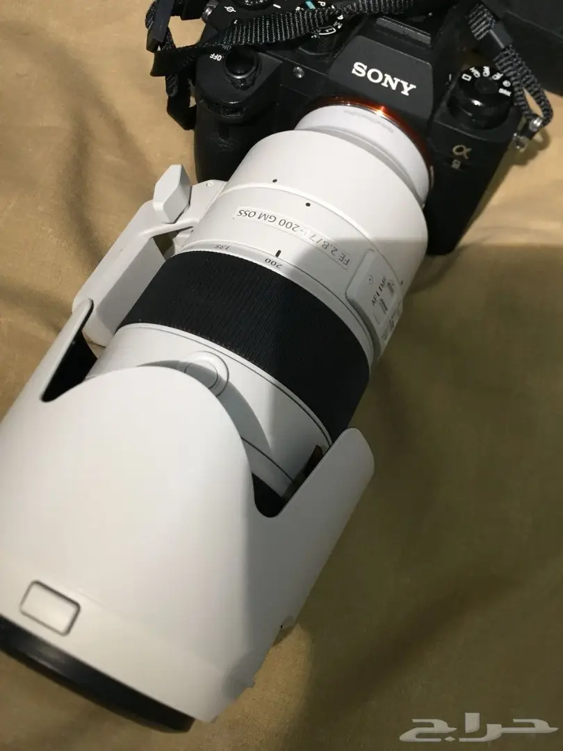 للبيع كاميره سوني a9 وعدسه 70-200 