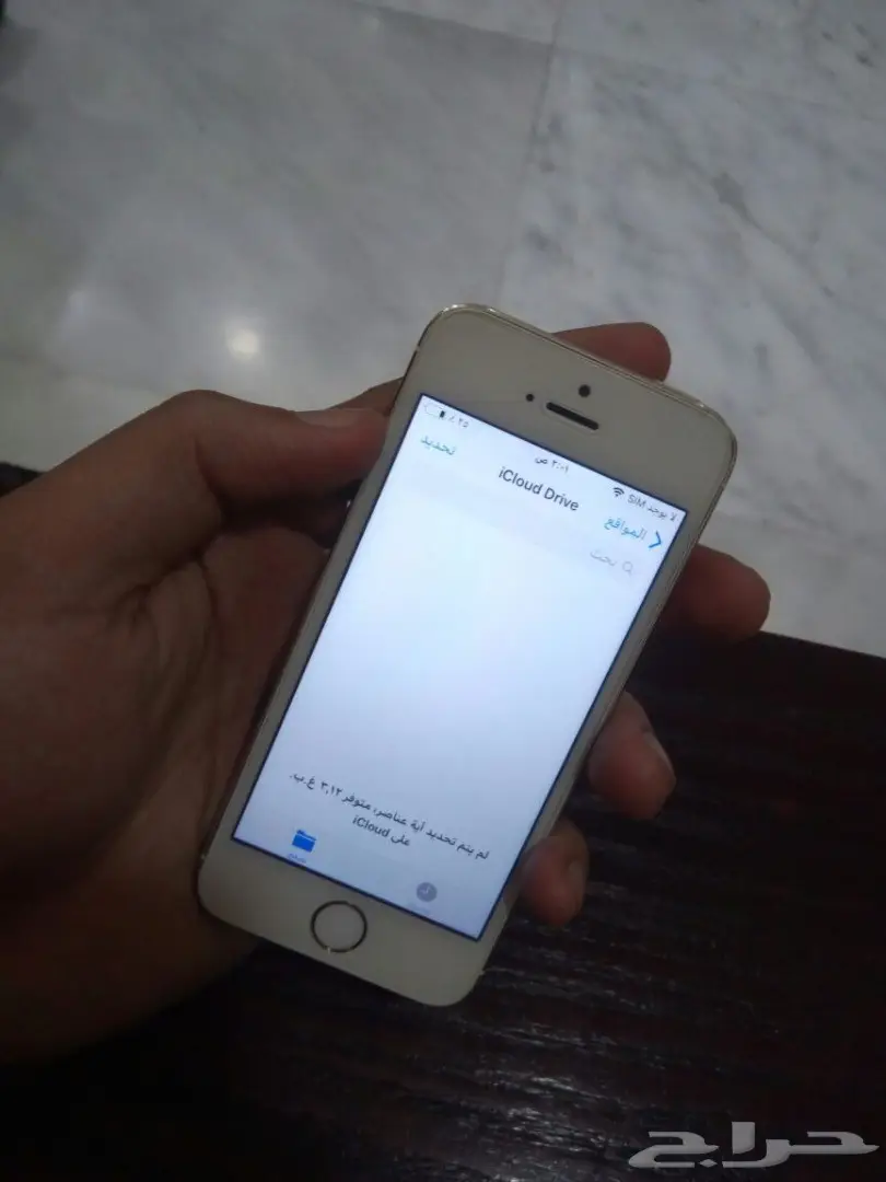 جهاز ايفون 5 اس نظيف  للبدل بايفون6