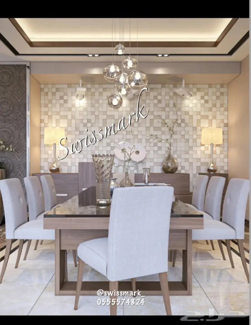 مصمم ديكور  فلل مودرن  (فخامة وتميز) (image 10)