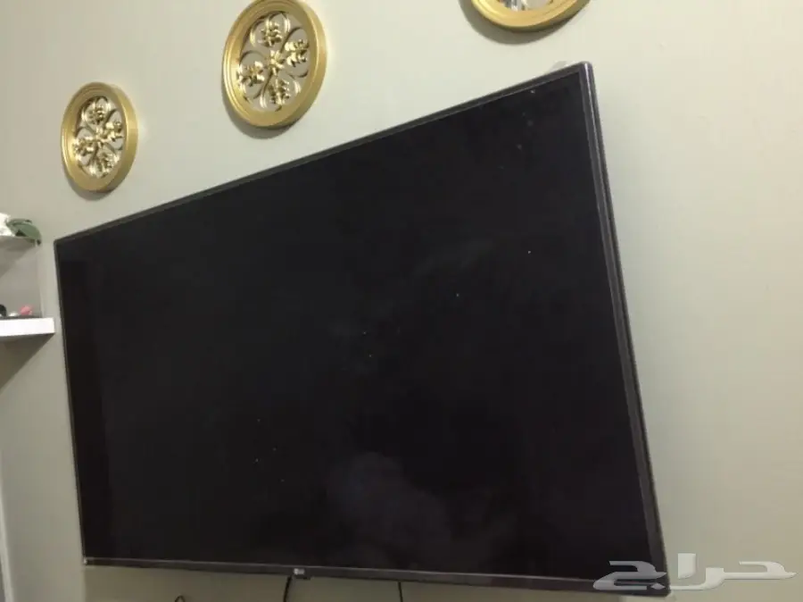 تلفاز 65 بوصه ال جي سمارت اسود  (image 1)
