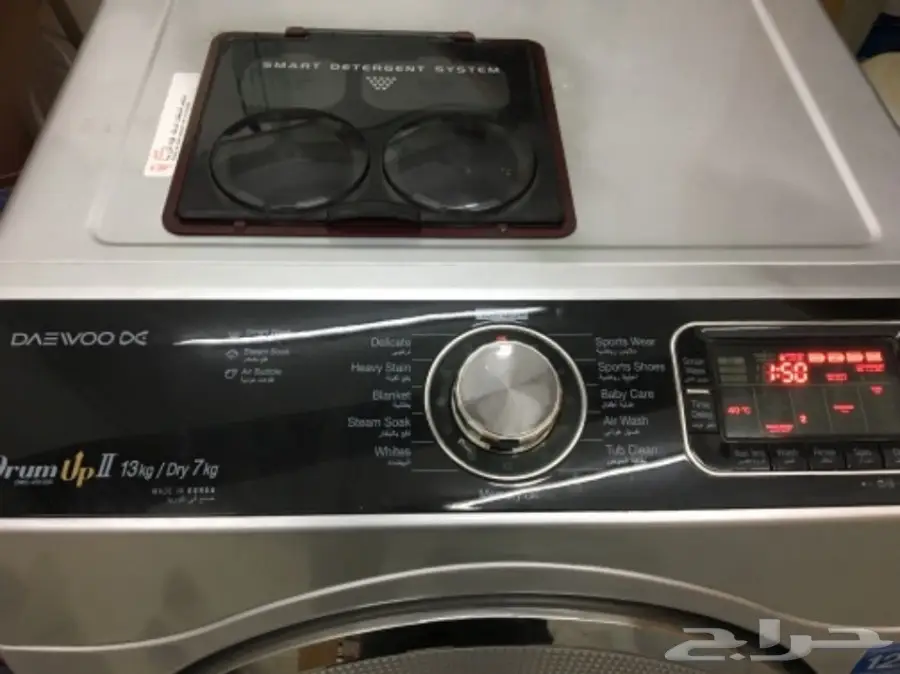 غسالة دايو 13 كيلو تنشيف حراري  (image 14)