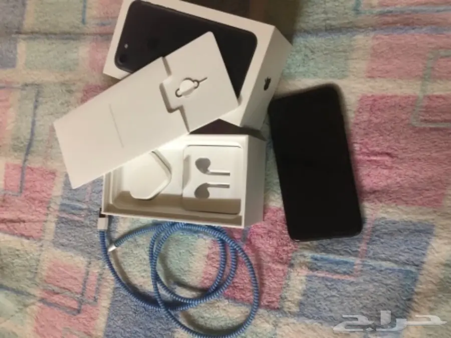 ايفون 7 اسود مطفي 32 