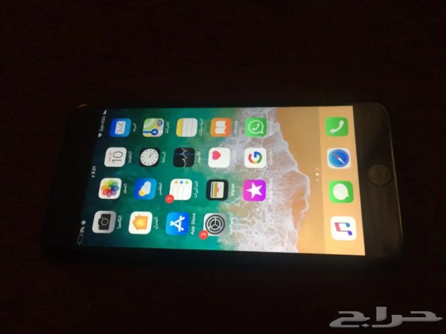 ايفون 7 بلس 128 اسود مطفي (( الجبيل )) (image 3)