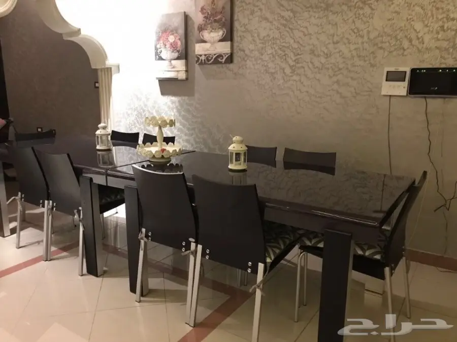 طاولة طعام من سيتي دبليو طاولتين 10 كراسي