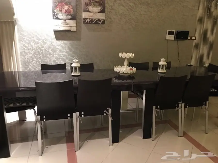 طاولة طعام من سيتي دبليو طاولتين 10 كراسي (image 1)