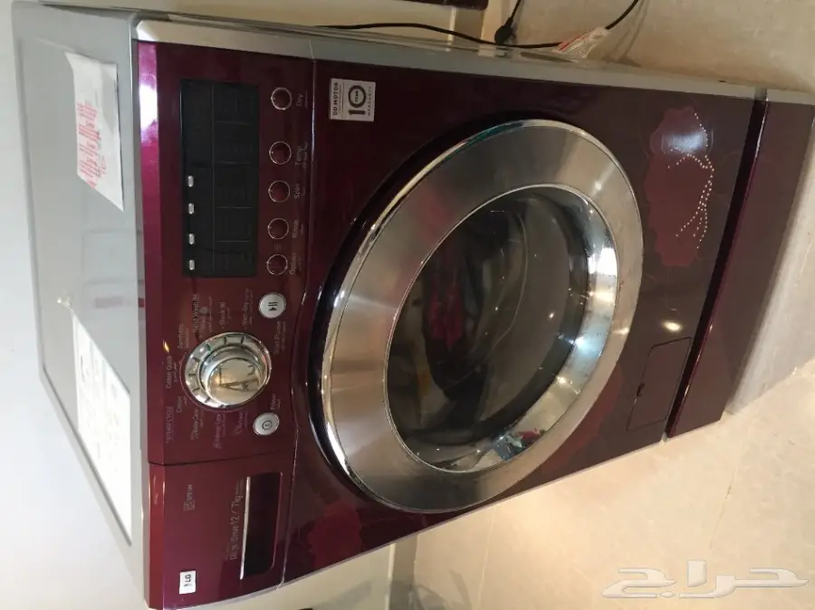 غسالهLG كرستال تكوي بالبخار 