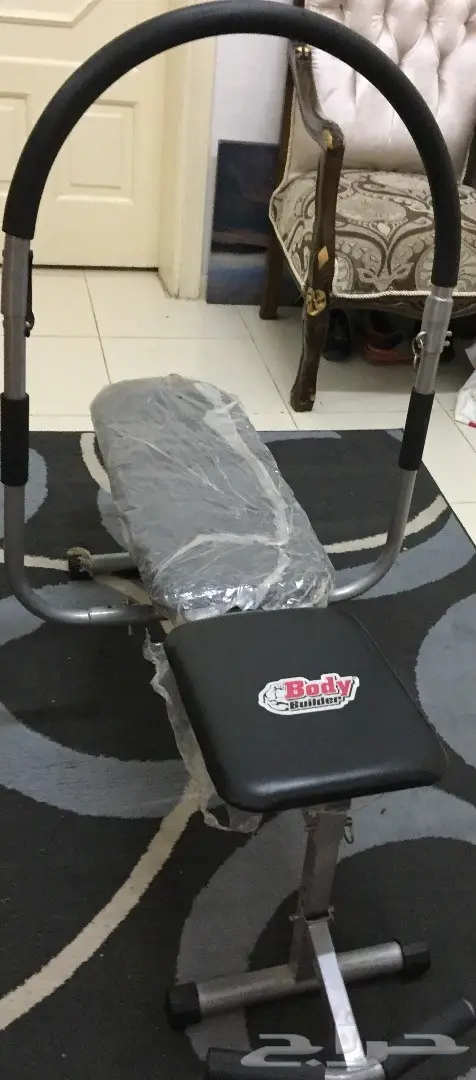 دنابل 20كيلو وجهاز تمارين البطن (image 1)