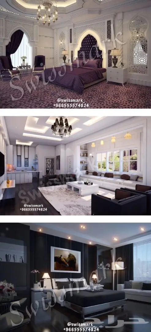 مصمم ديكور  فلل مودرن  (فخامة وتميز) (image 1)