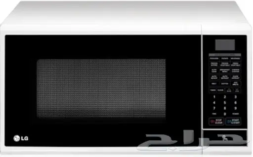 ميكروويف ال جي نظيف جدا مع الضمان سنتين