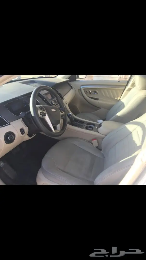 فورد توروس 2013 ابيض للبيع (image 6)