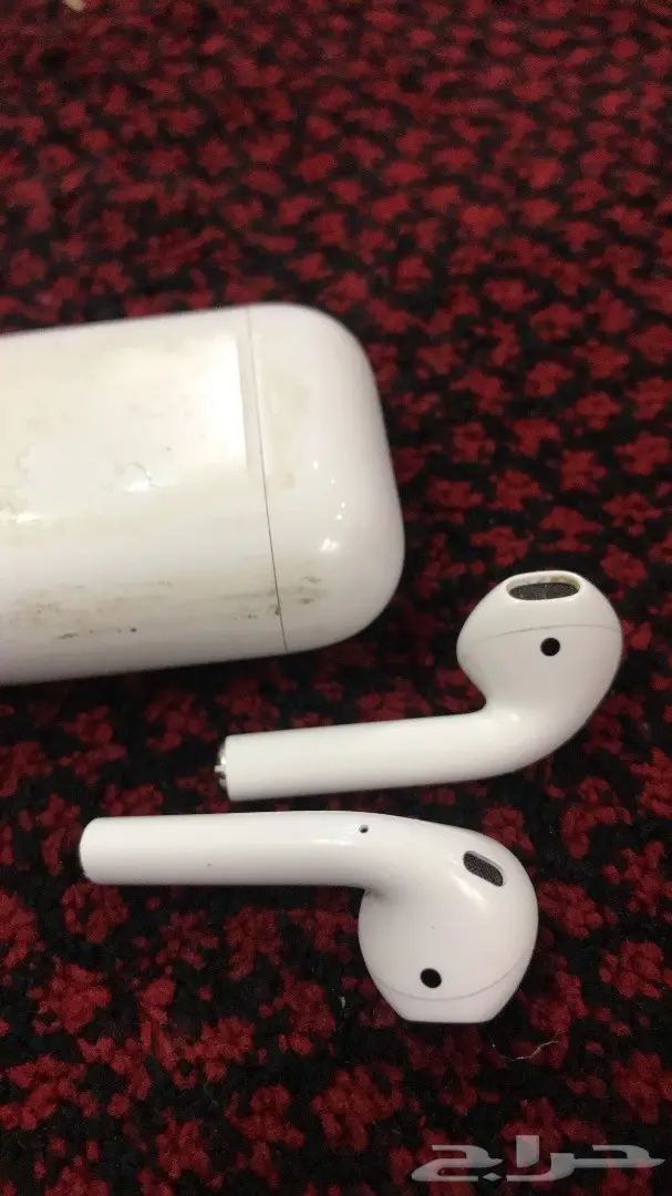 سماعات ايفون بلتوث مستخدمه جدا نظيفه  (image 1)