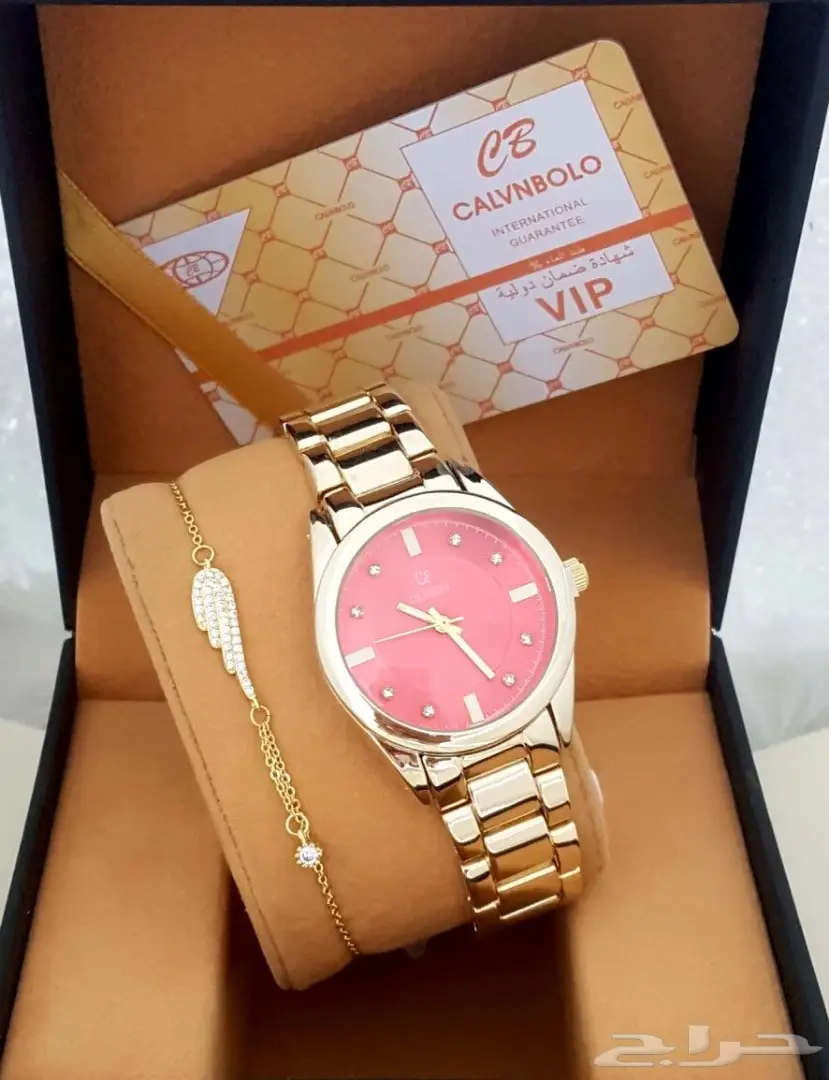 ساعات نسائيه ضمان سنه  باسعار معقولة (image 16)