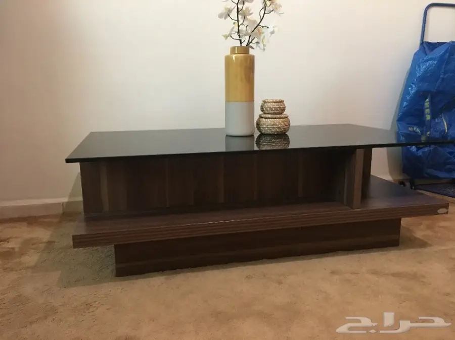 طاولة قهوة وطاولة تلفزيون للبيع  (image 5)