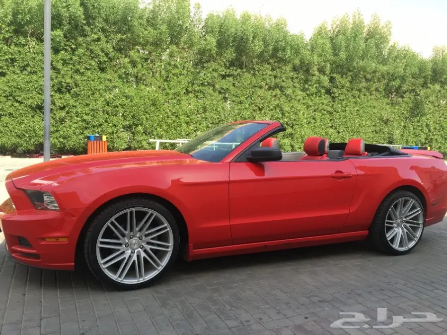 موستينج 2014 لون احمر  (image 4)