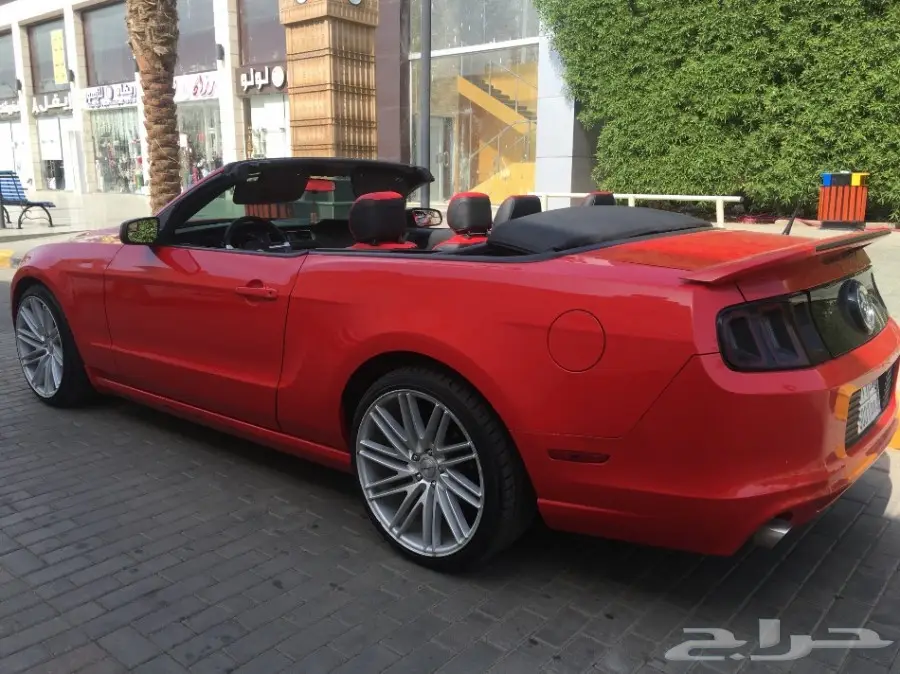 موستينج 2014 لون احمر  (image 7)