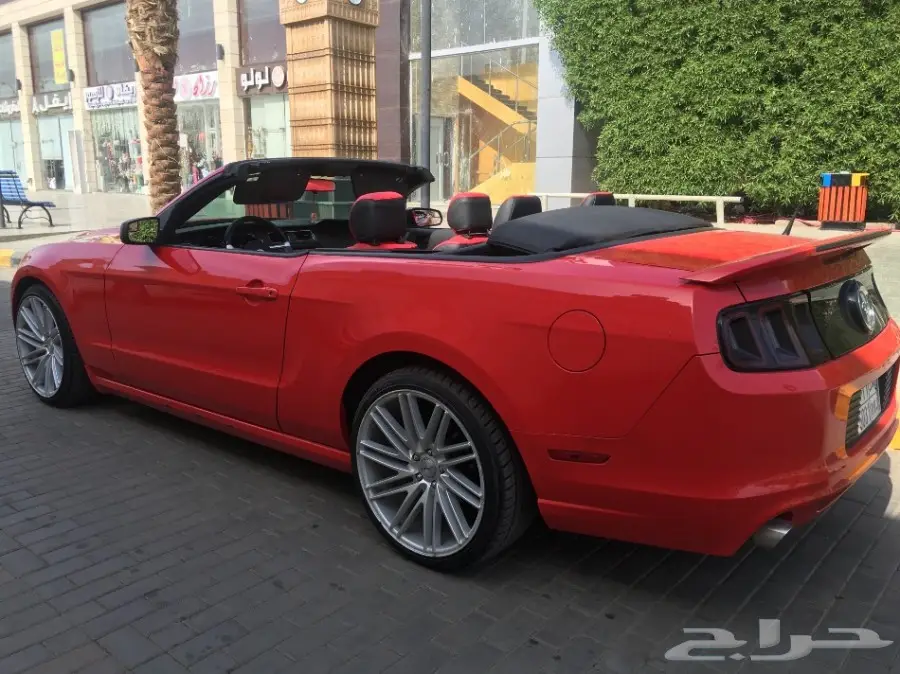موستينج 2014 لون احمر  (image 8)