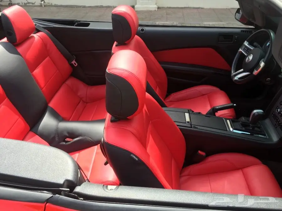 موستينج 2014 لون احمر  (image 11)