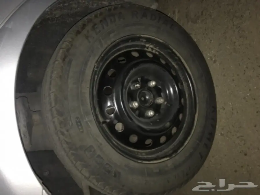 للبيع كفرين مقاس 225 لجنوط 16 شبه جديده (image 2)