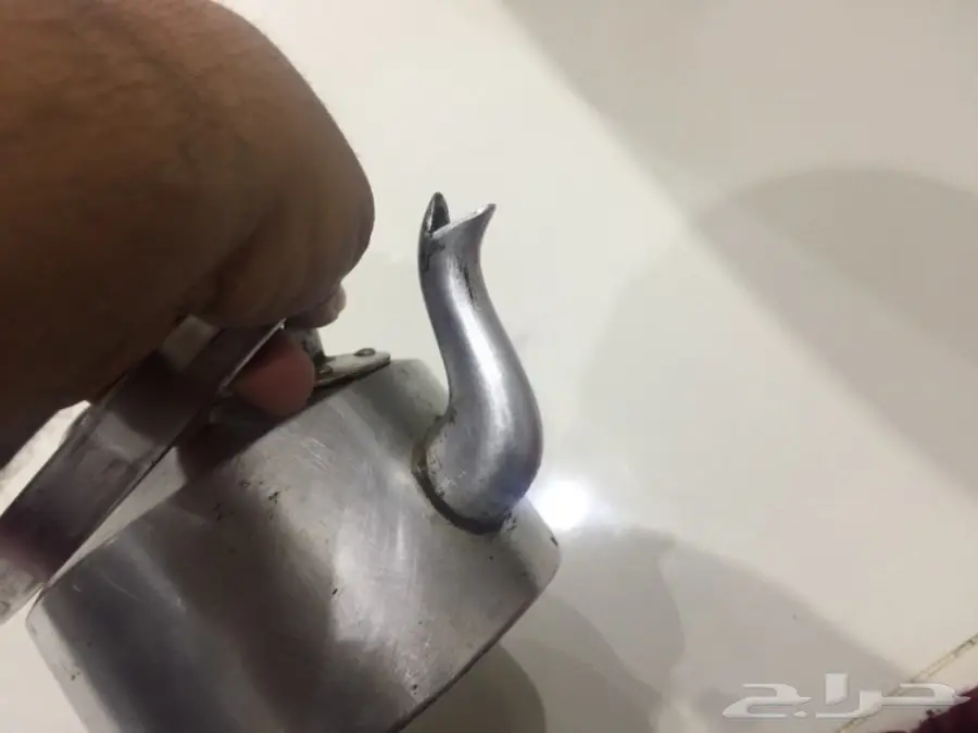 ابريق معدن هندي قديم (image 4)