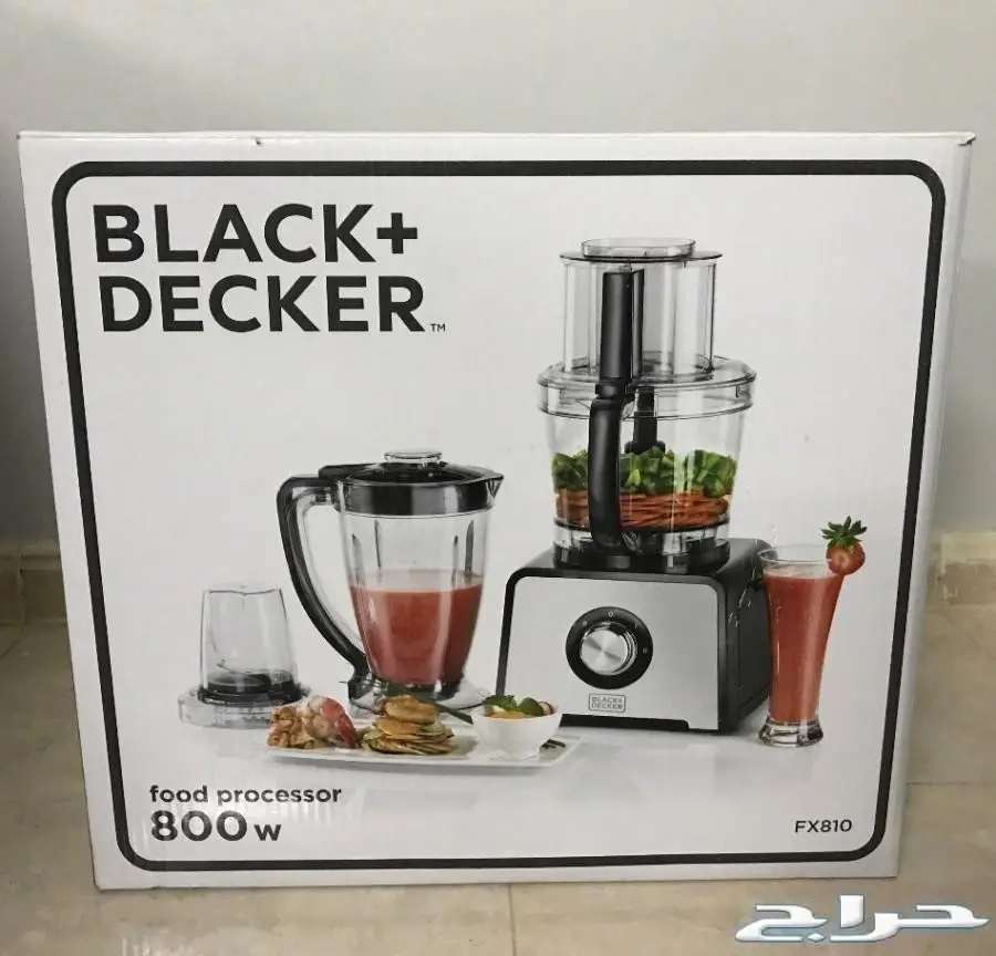 محضر طعام بلاك اند ديكر جديد