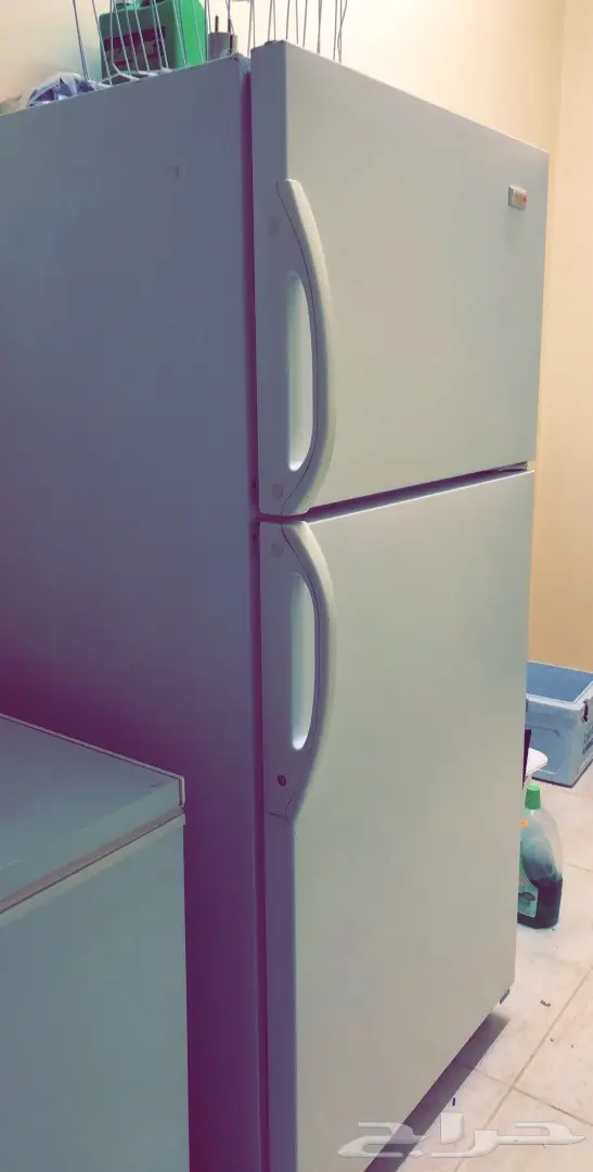 ثلاجة هوفر إيطالية + ثريات - للبيع - القصيم
