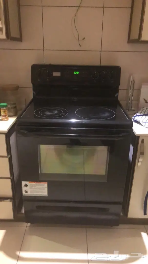 فرن كهرباء مع الشفاط 