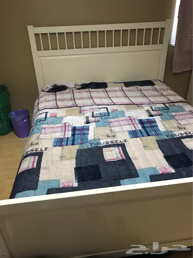 سرير مع مرتبه ايكيا  (image 1)